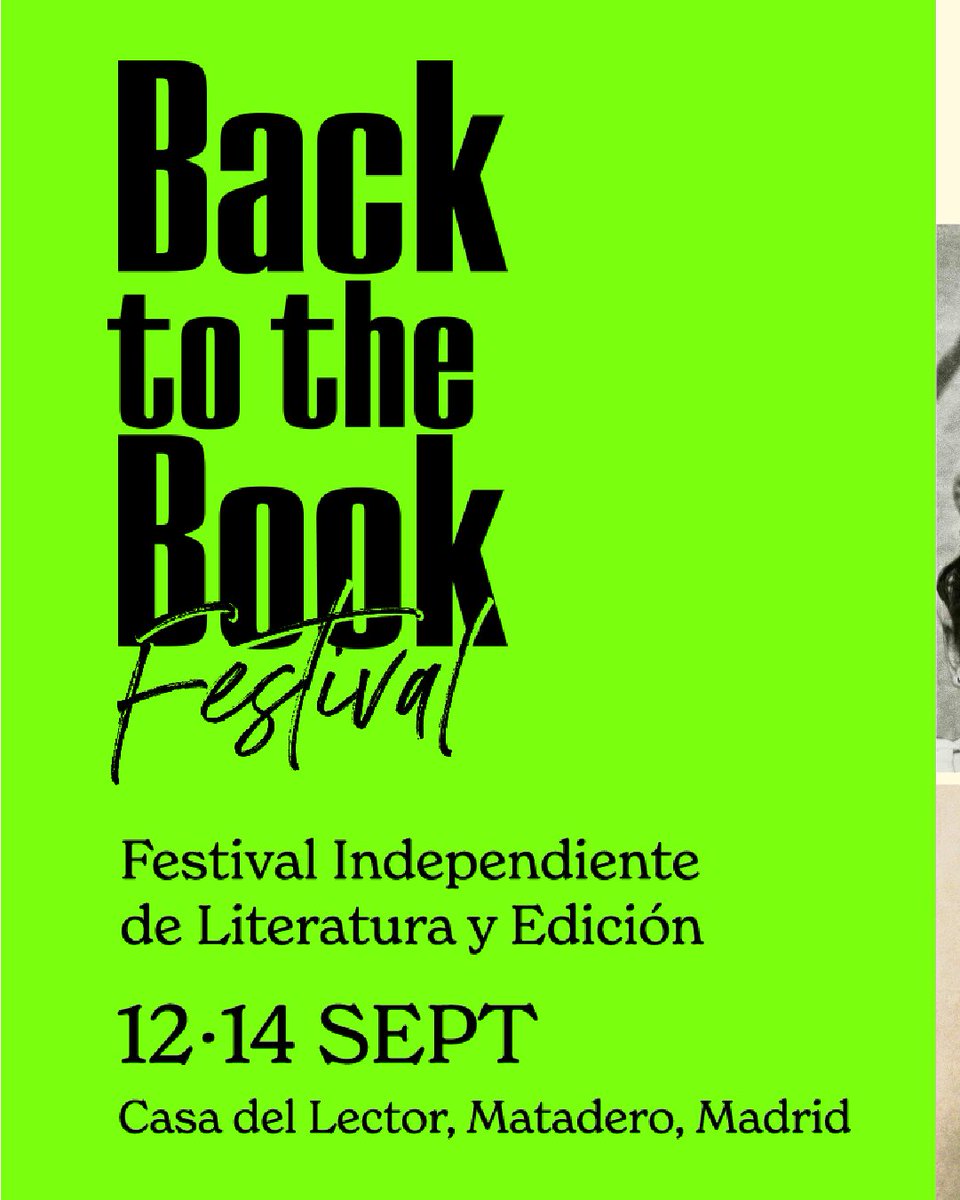 armaenia_ed's tweet image. Café (o cerveza), libros, conversación y la mejor compañía independiente. Del 12 al 14 de sept. estaremos en el festival #backtothebook en @mataderomadrid rodeados de editoriales interesantísimas y con todo nuestro catálogo.
📍 Casa del Lector
🎟️ Entrada libre