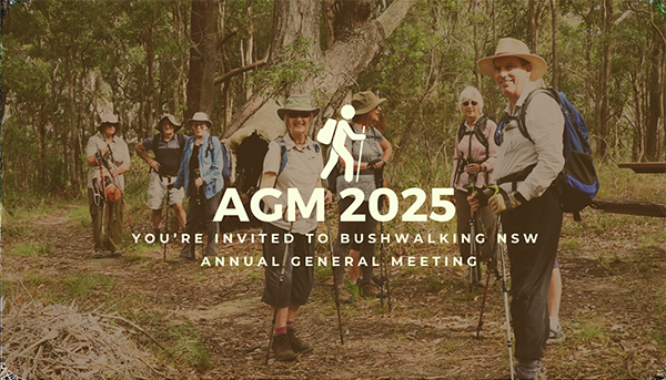 BushwalkingNSW's tweet photo. Register your delegates ready for the Bushwalking NSW AGM - https://t.co/sBh175broM https://t.co/sxUkvypon3