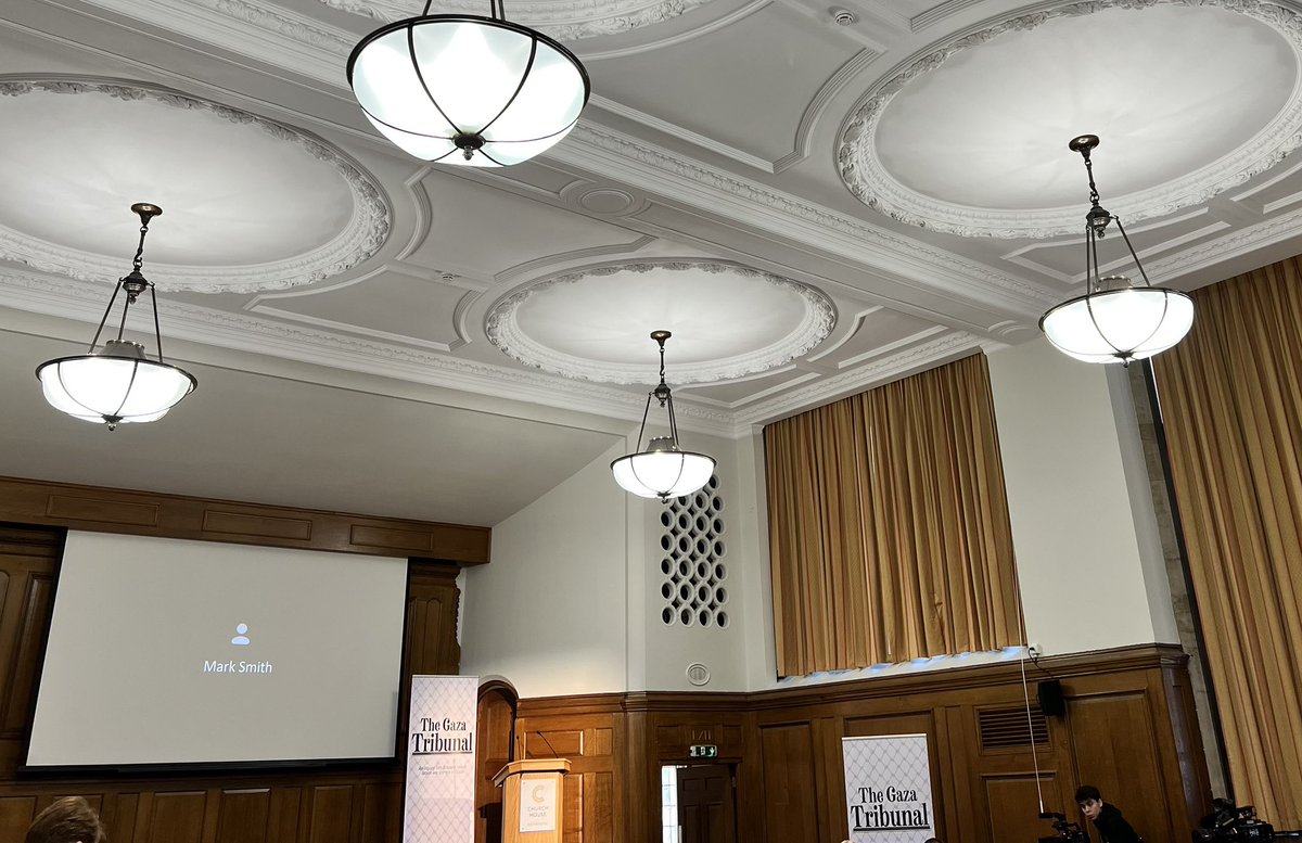 “I was routinely asked to amend my reports to make the situation sound less bad…”

The Gaza Tribunal is hearing from Mark Smith, a former civil servant who resigned from the Foreign Office over the UK government’s arms sales to Israel.

📺 Watch: youtube.com/watch?v=Ezu5Oo…