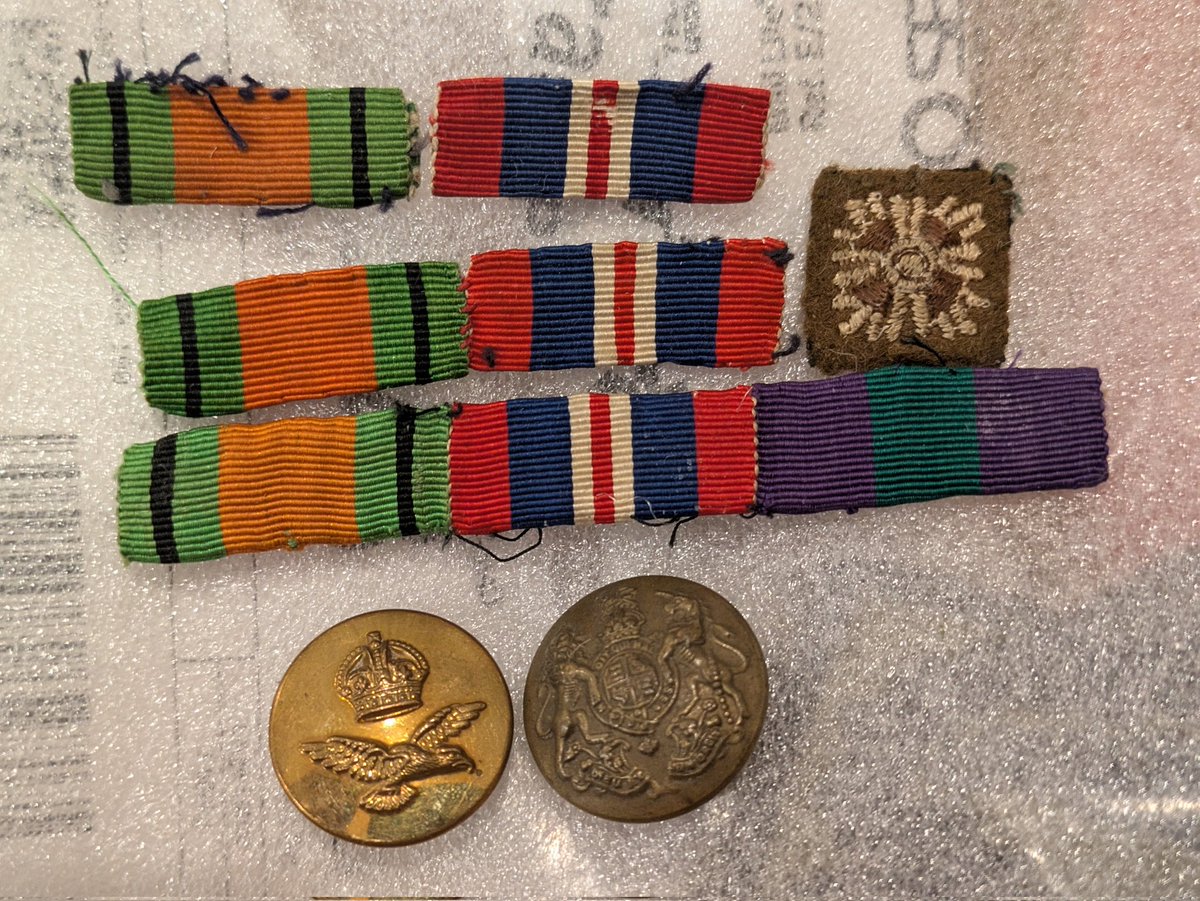 Received these recently! Medal ribbons and buttons aren't normally my thing but they came as part of a job lot of militaria #militaria #collectables #FridayFeeling #FridayMotivation #fridaymorning