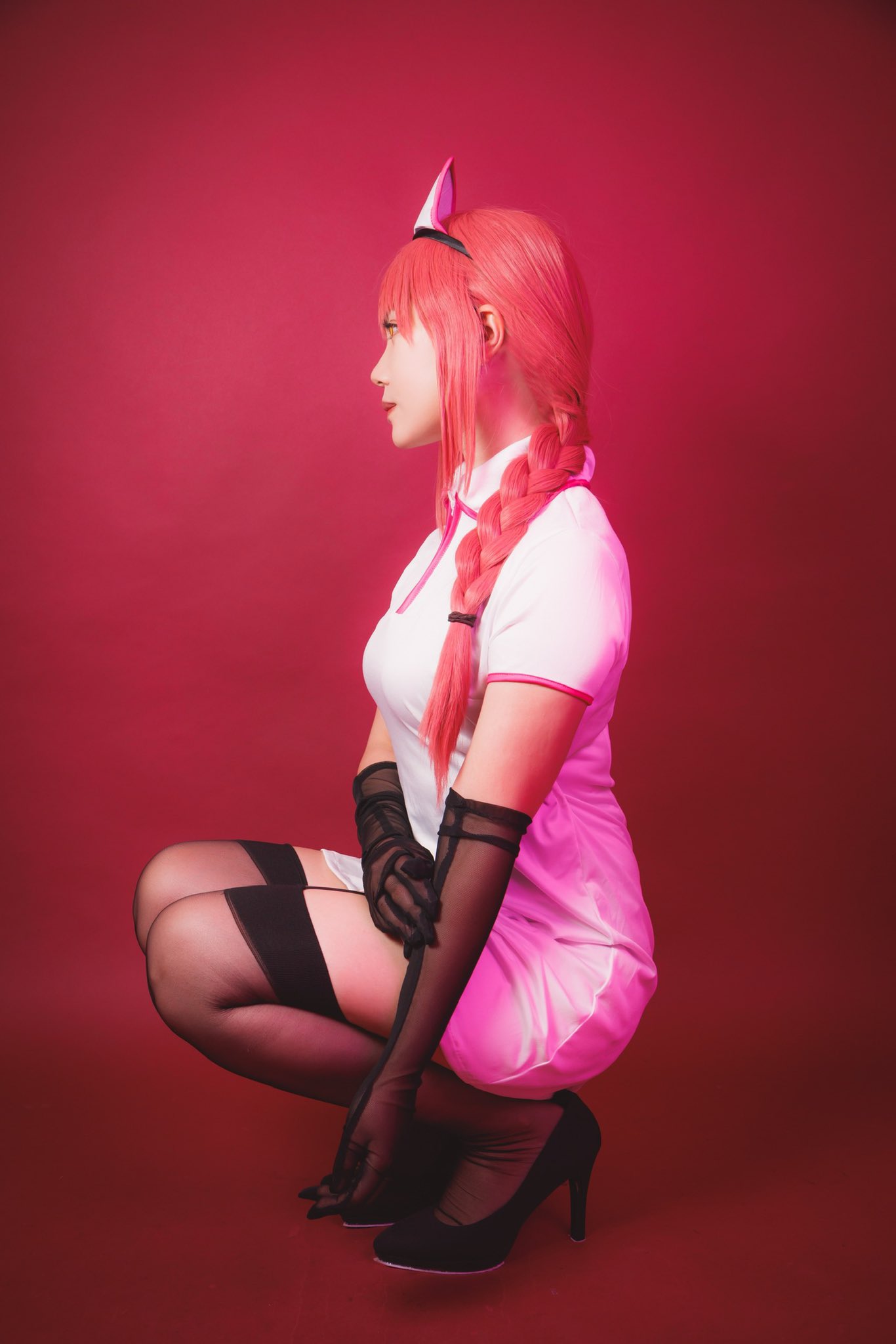 cosplay makima chainsaw man nurse hot