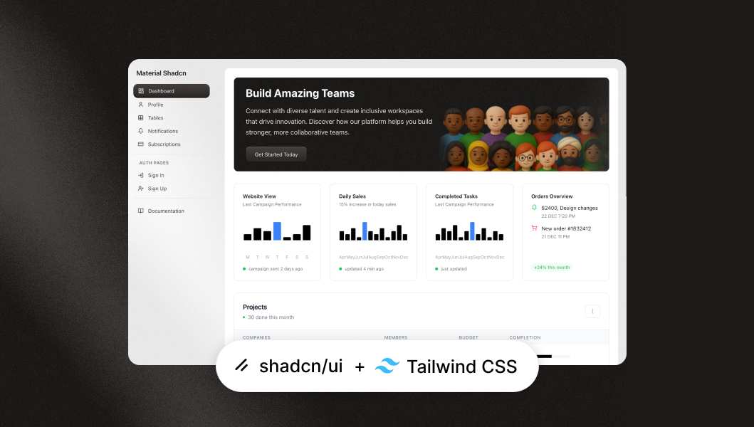 CreativeTim's tweet image. 🚀 New Open Source Launch:
Material Dashboard Shadcn built with shadcn/ui and Tailwind CSS.
🔗 Free Download → creative-tim.com/product/materi…

#OpenSource #shadcn #tailwindcss #freebie
