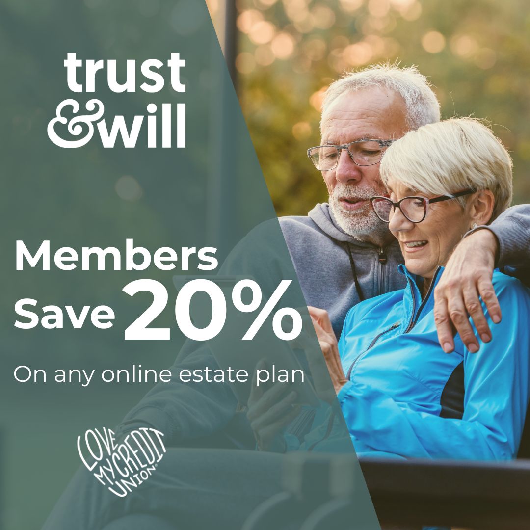 Planning for retirement? Protect your family &amp; legacy with an estate plan from Trust &amp; Will - and get 20% off as an Intandem Credit Union member. Visit intandemcu.com/member-discoun… to learn more. 

#CreditUnionPerks #EstatePlanning #IntandemCreditUnion