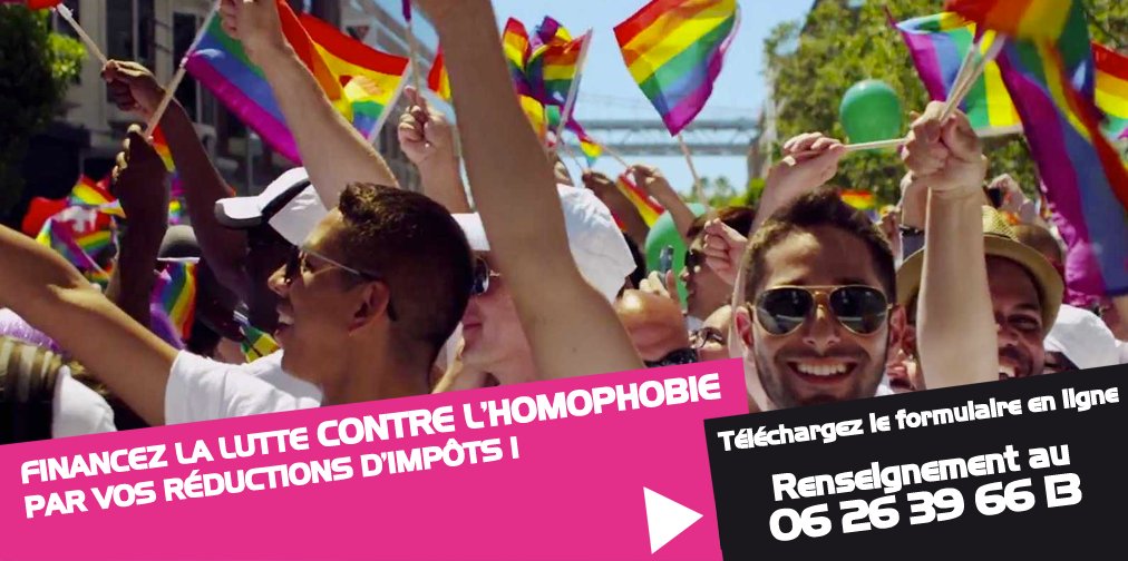 contactADHEOS's tweet photo. Financez la lutte contre l'#homophobie et bénéficiez de 66% de #réduction d'#impôt sur le revenu https://t.co/rChxogJPhd https://t.co/PZuKm768a8