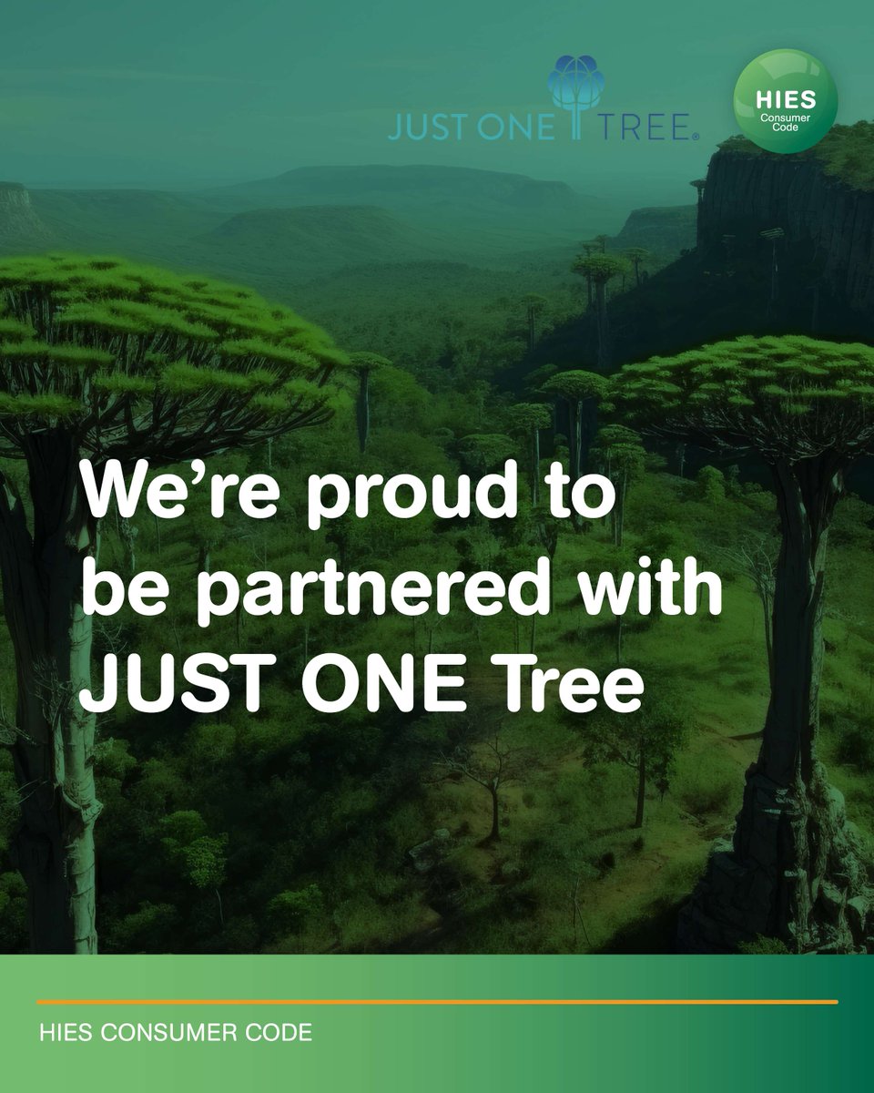 HIES_Scheme's tweet image. 🌱 HIES x JUST ONE Tree🌱

We couldn’t be prouder to be partnered with JUST ONE Tree to combat climate change together. Together we make a difference. 

Read more about our partnership here: lnkd.in/dAaPnPC