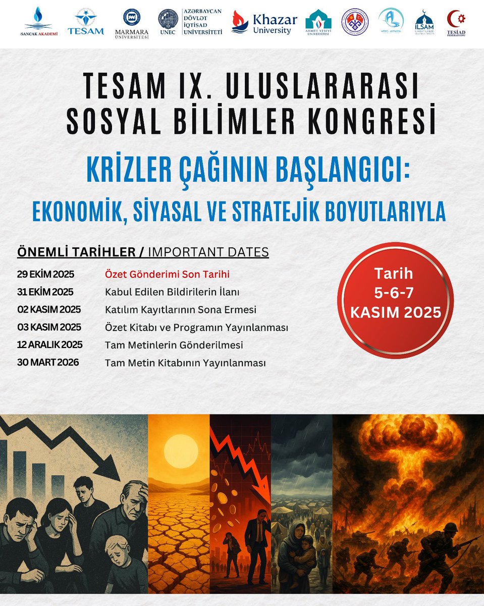 Ayrıntılı bilgi için: tesamkongre.com/TSSC25