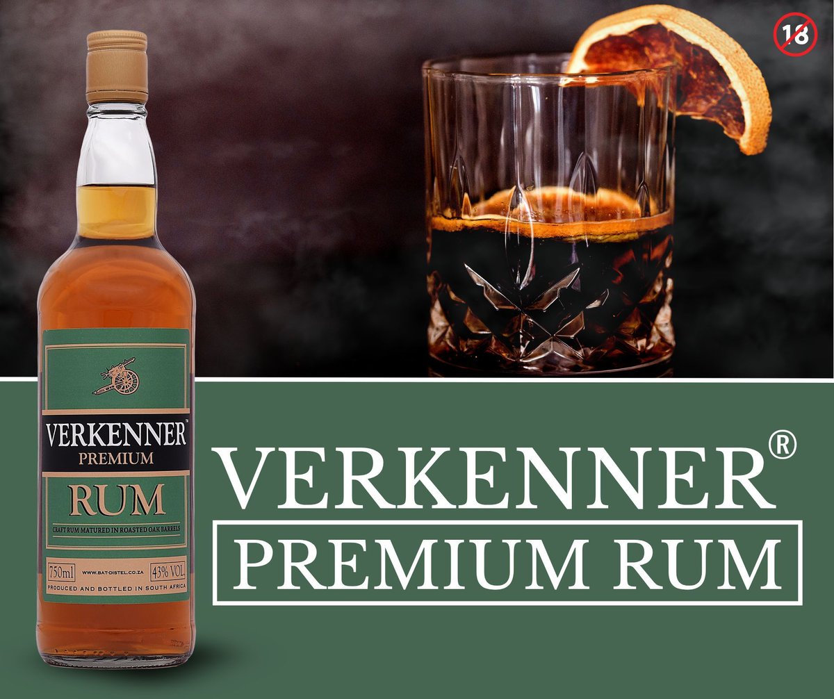 BattlefieldDis2's tweet image. Verkenner® Premium Rum

Aged in roasted oak barrels, Verkenner® offers deep, refined character and bold flavour.

Nothing loud. Just smooth.

Drink met jou hart®
#VerkennerRum #BattlefieldDistillery #PremiumRum 

🔞 Not for persons under the age of 18. Drink responsibly.