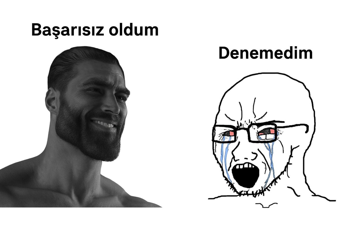 onur_developer's tweet image. Başarısız olmak hiç denememekten daha iyidir!