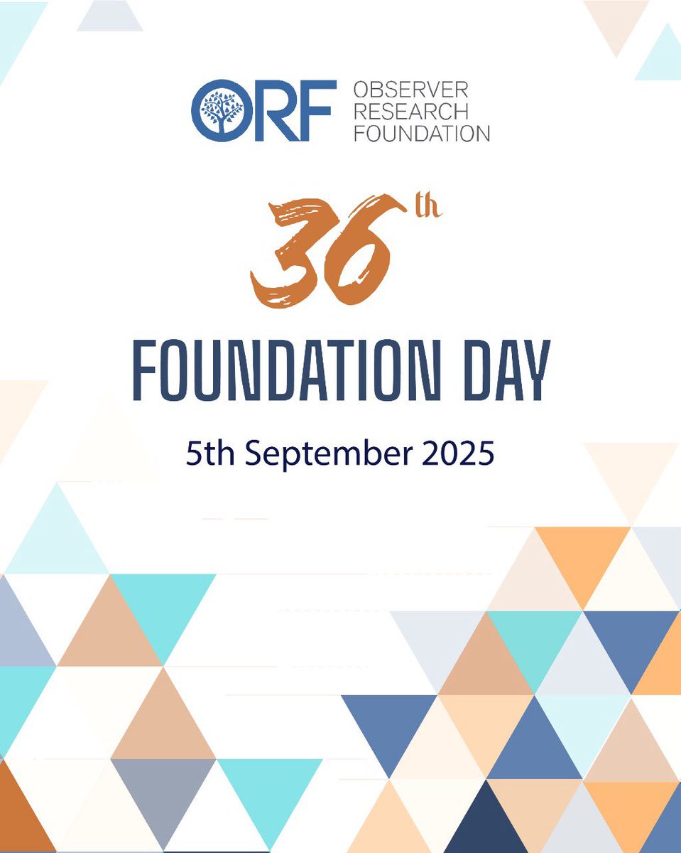 samirsaran's tweet photo. Happy Birthday @orfonline 

Research. Platforms. People. https://t.co/AgUa1dbgaY