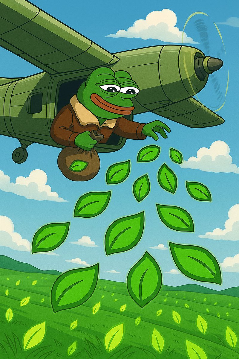 Lhammylekky_10's tweet photo. When the world needs green, we don’t drop coins,we drop life 🌱🚁. $TOUCHGRASS is more than a token, it’s the seed of a movement. #GrassRaid https://t.co/Sl3SQRp2mN