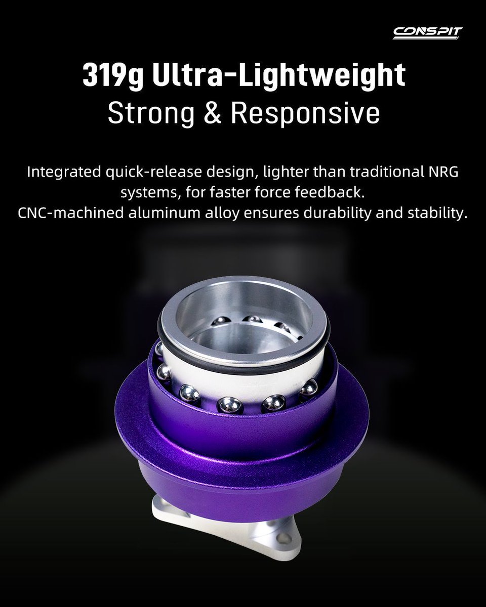 OfficialCONSPIT's tweet photo. CONSPIT all-new CDR QR
Engineered for the CONSPIT Ecosystem
Stay tuned for the latest updates.
PRO DRIVERS' CHOICE
๐https://t.co/Q2lBU8KOlt
๐ฑ https://t.co/2tHYDAFjMb
#CONSPIT #ProDriversChoice #SimracingWheel #Simracing #SimulatedRacing #RacingGear #RacingTechnology #CDRQR https://t.co/JRME1YtyoK