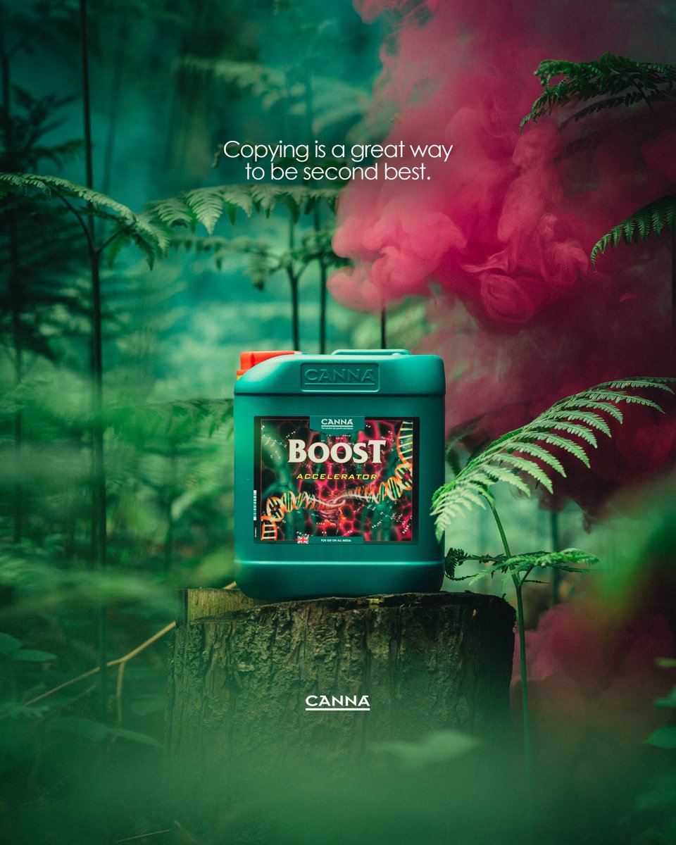 Imitation is flattery. Innovation is CANNA.

#hydroponics #homegrown #qualityprovesitself #growth #boost #cannaboost