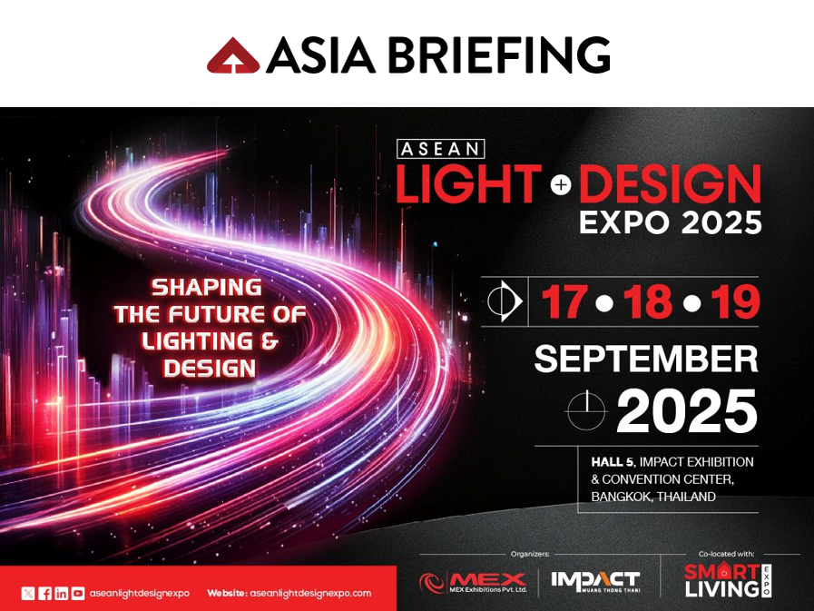 AsiaBriefing's tweet image. ASEAN Light + Design Expo 2025
Sept 17–19 | Bangkok

Showcasing #LightingSolutions, #LEDTechnology, and #SustainableDesign shaping the future of #LightDesign in Asia. Connect with global leaders and explore innovation in the #LightingIndustry.

🔗Register: evcnx.co/vdsy4