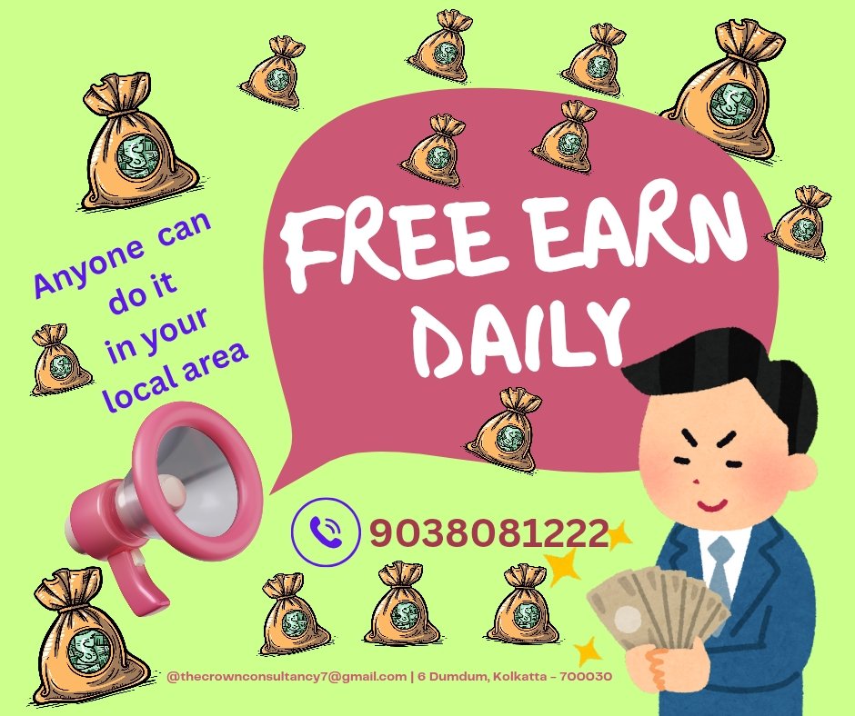 consultanc19555's tweet image. FREE EARN DAILY!!!!

In today's world, finding ways to earn money from the comfort of your own home has become easier than ever. 
 #FreeEarnings  #DailyIncome  #EarnForFree  #PassiveIncomeOpportunities  #FinancialFreedomJourney  
#DailyCashFlow  #EarnWhileYouSleep