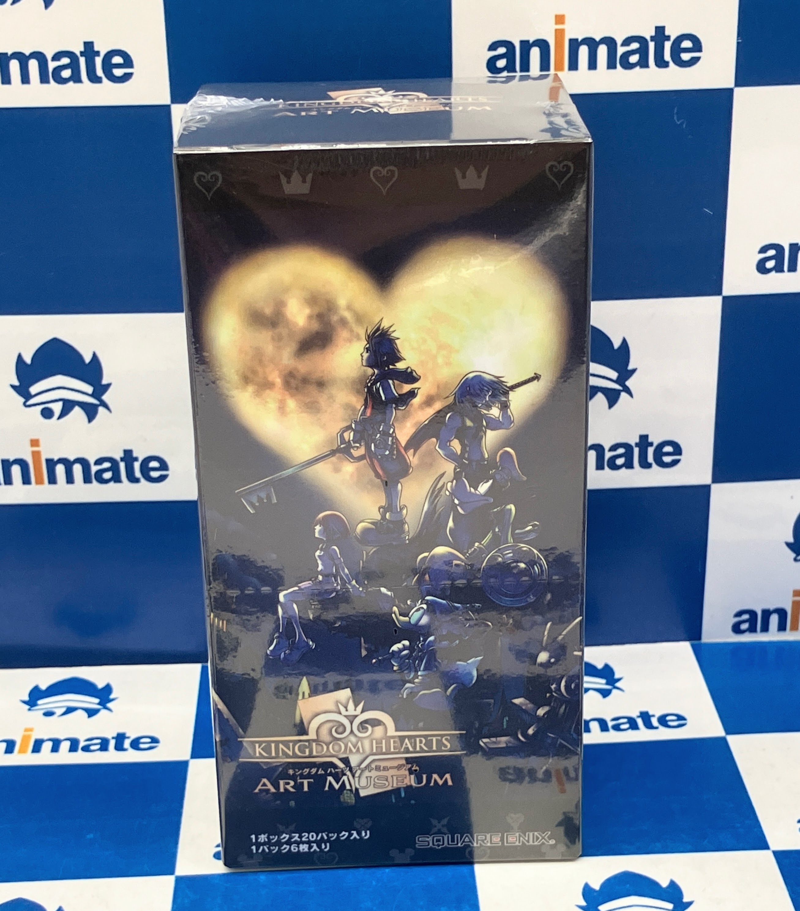 キングダムハーツアートミュージアム 2BOX シュリンク付き キングダムハーツ アートミュージアム 2box 新品未開封