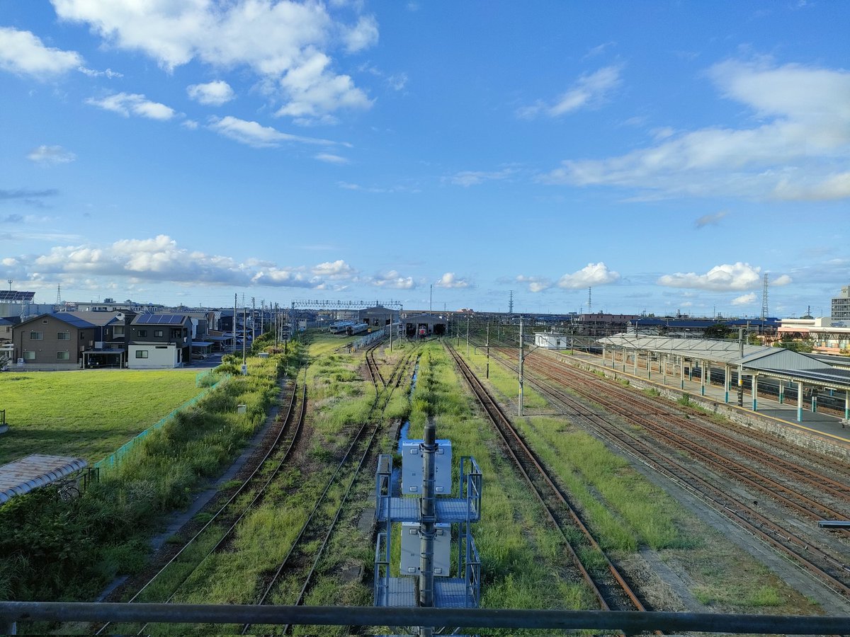 雨も上がって晴れやかな新潟だった