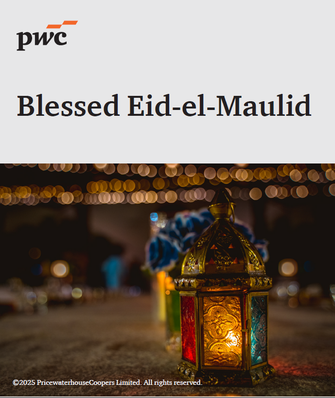 pwc_tz's tweet image. Wishing peace, joy, and blessings to everyone observing #Maulid.