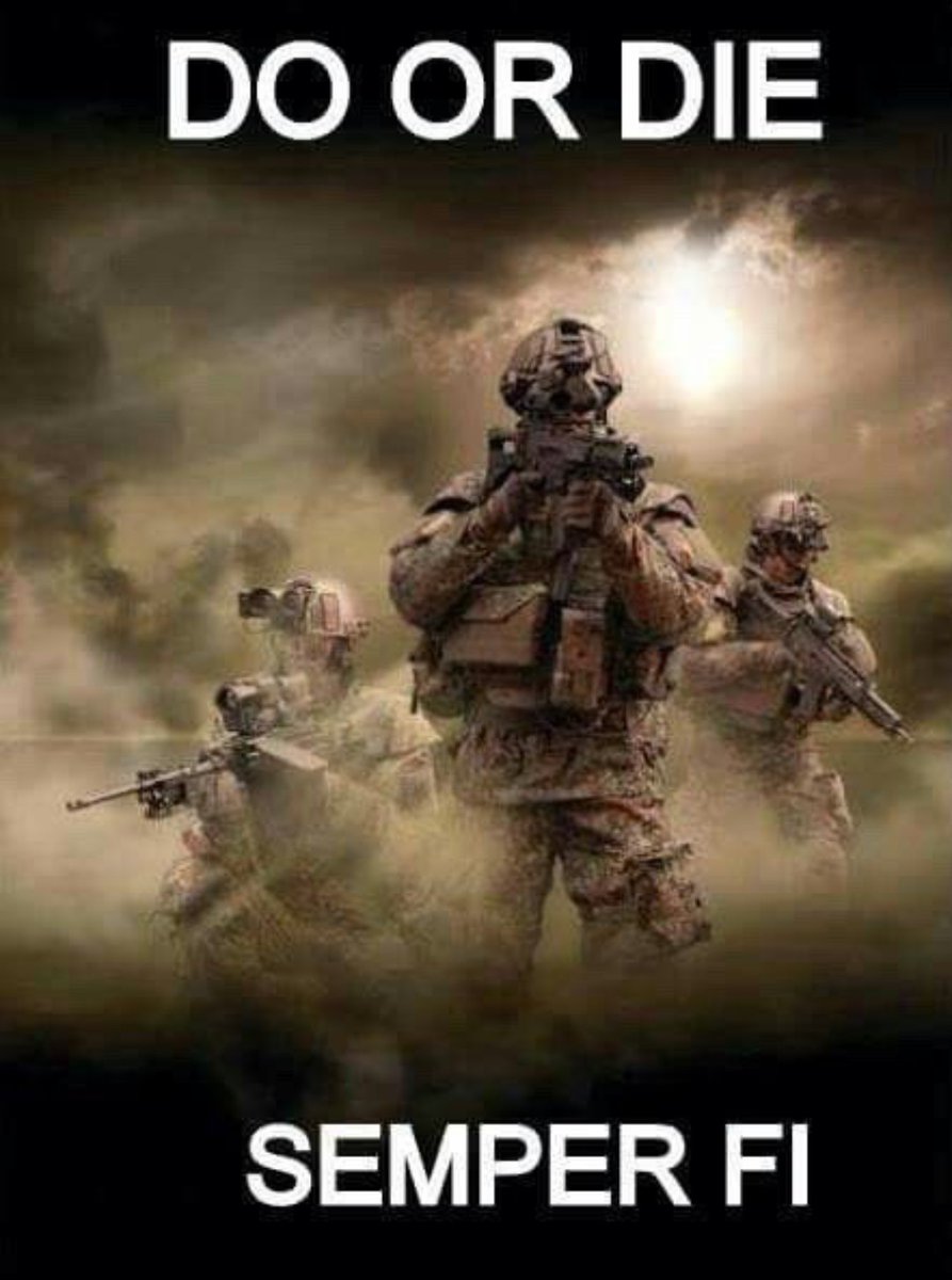 To all my Marine Corps brothers and sisters out there...