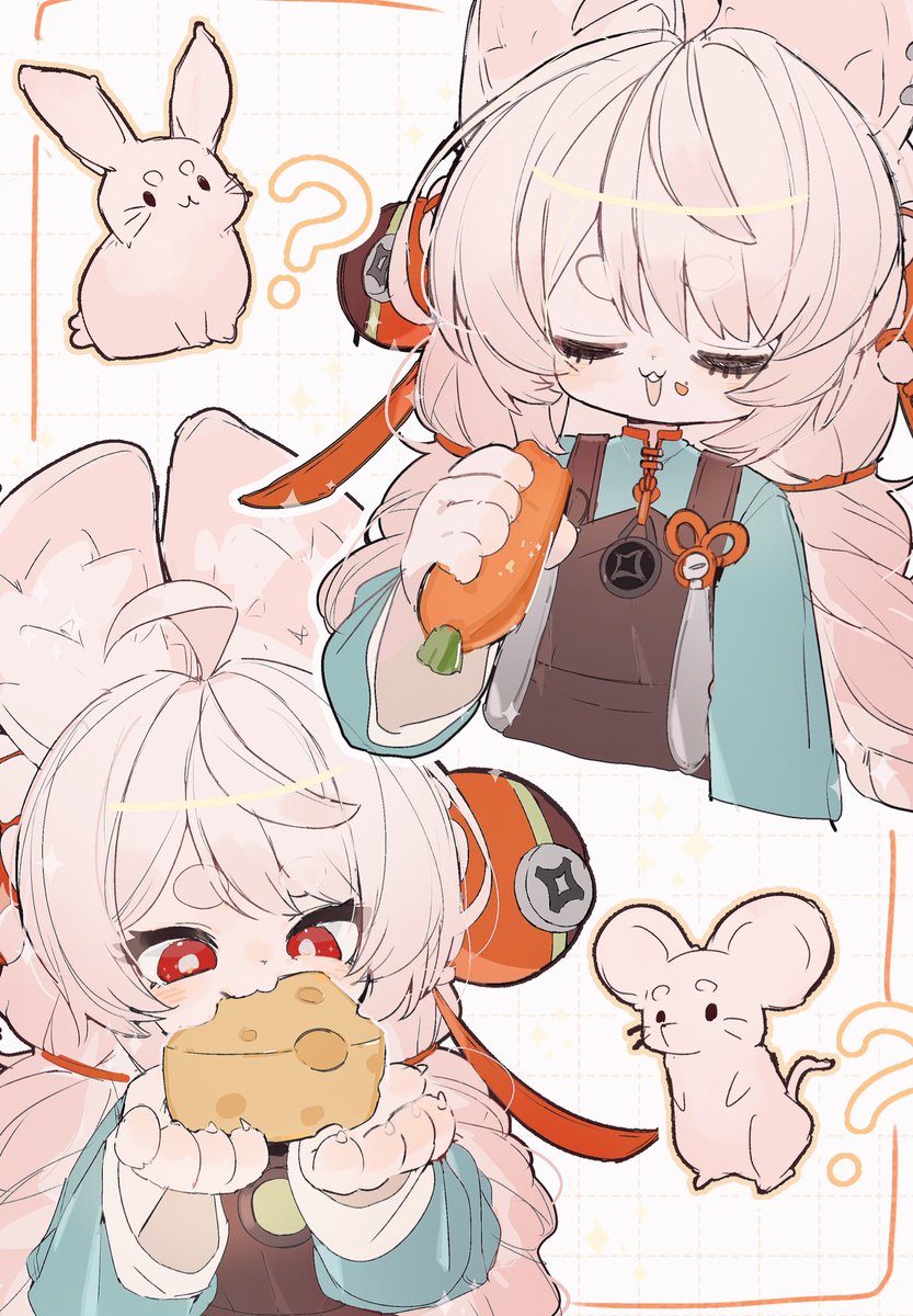 どっちなんだろ🐰🐭
#zzzero   #Zhao