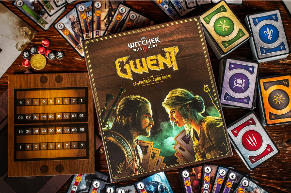 recessrumble's tweet photo. Board games, endless adventures  - https://t.co/Ad6GL1E0kk

Gwent is on our demo table. Come on in and play a round! https://t.co/VAG9a6czRA