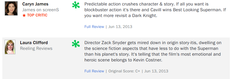 the general audiences in question: