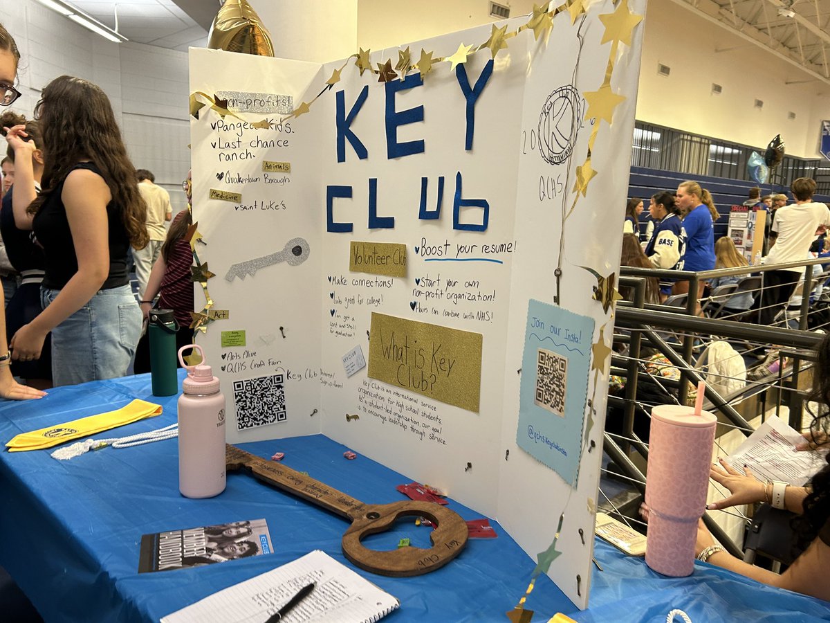 The 5th Annual Panther Club 🎶♟️🌿&amp; Sports Fair 🏀⚽️⚾️ is underway! Thank you to all our captains, teachers and staff for putting together such an incredible fair of opportunities for our students! #getinvolved #QCSDProud #PantherPride #PantherProud #QCHS #quakertownhighschool