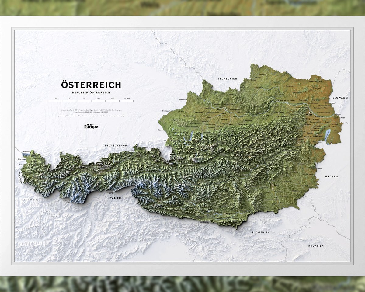 verygoodmaps's tweet image. Austria. I only went to the western side of Austria in my travels and it left me in awe. Spent time in Salzburg and Innsbruck and the memory of those visits will never fade. And I don&apos;t mind. #austria #alps #map