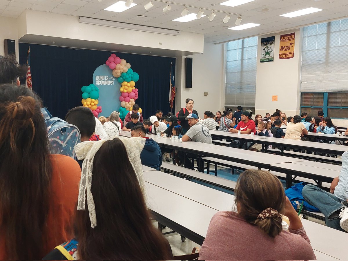 It is Doughnuts for Grownups today   <a href="/Bullock_Bears/">Bullock Elementary</a>   <a href="/TrichellBrian/">Brian Trichell</a>   <a href="/mrsmichelena/">Liz Michelena M.S. M.Ed.</a>   lines everywhere