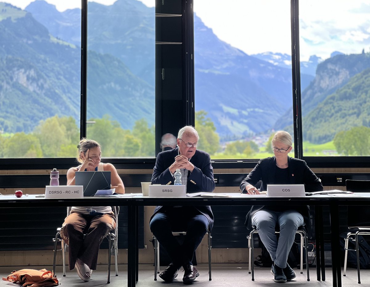 TheGCSP's tweet photo. We've concluded the 26th edition of the Swiss Peacebuilding Training Course, together w/ @SwissMFA &amp; SWISSINT! Participants ranged from the Swiss Expert Pool for Civilian Peacebuilding &amp; @SwissPeaceHR, to international colleagues from @UN, regional orgs, govt institutions &amp; NGOs. https://t.co/VEOUUTqm3a