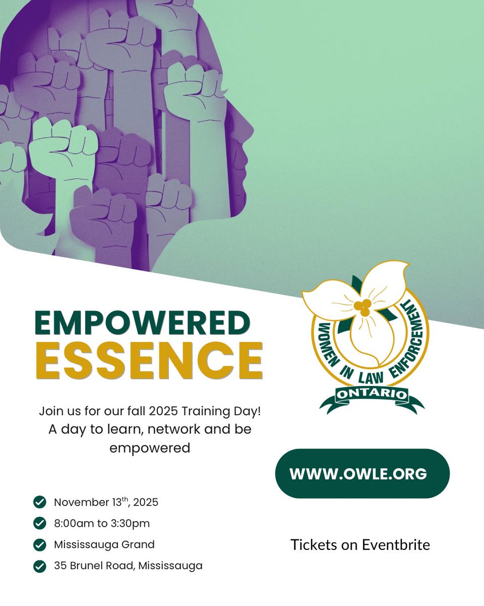 Ontario Women in Law Enforcement tweet media