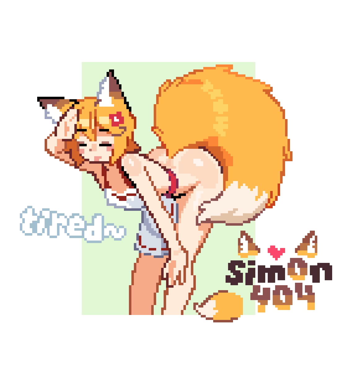 3/3 finally done~ Senko tired
