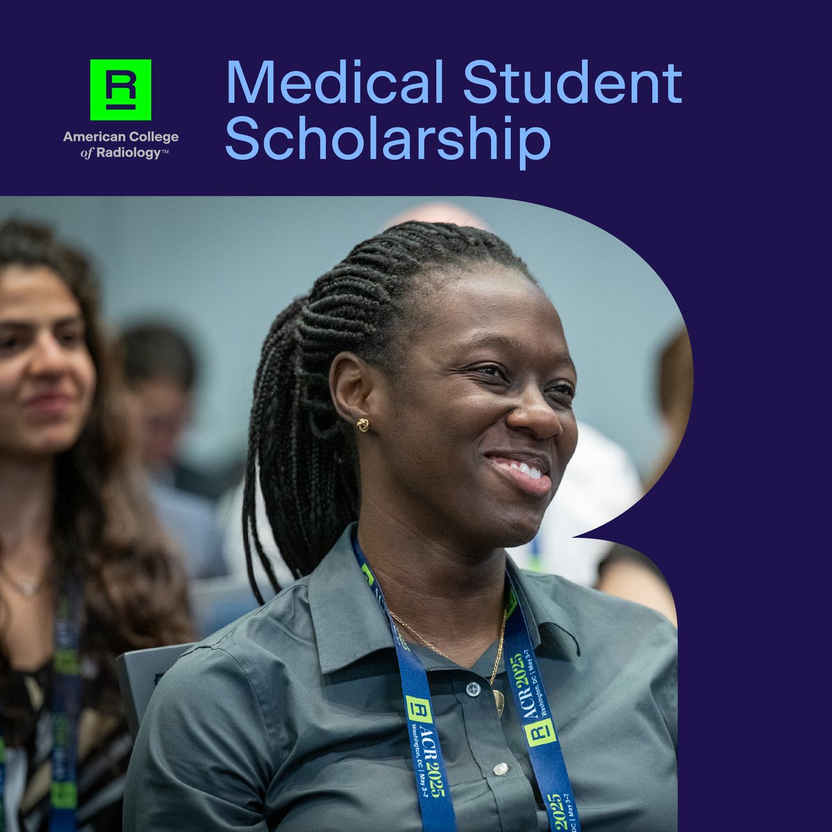 RadiologyACR's tweet image. There's no better way for #ACRMSS to discover the field of radiology than the ACR Medical Student Scholarship. 📣 

You'll get hands-on experience engaging with ACR staff and attend #ACR2026. Applications due 10/31: bit.ly/4p9Eed8 @arv_ind_dev @maleeha_rad @DO_Radiology