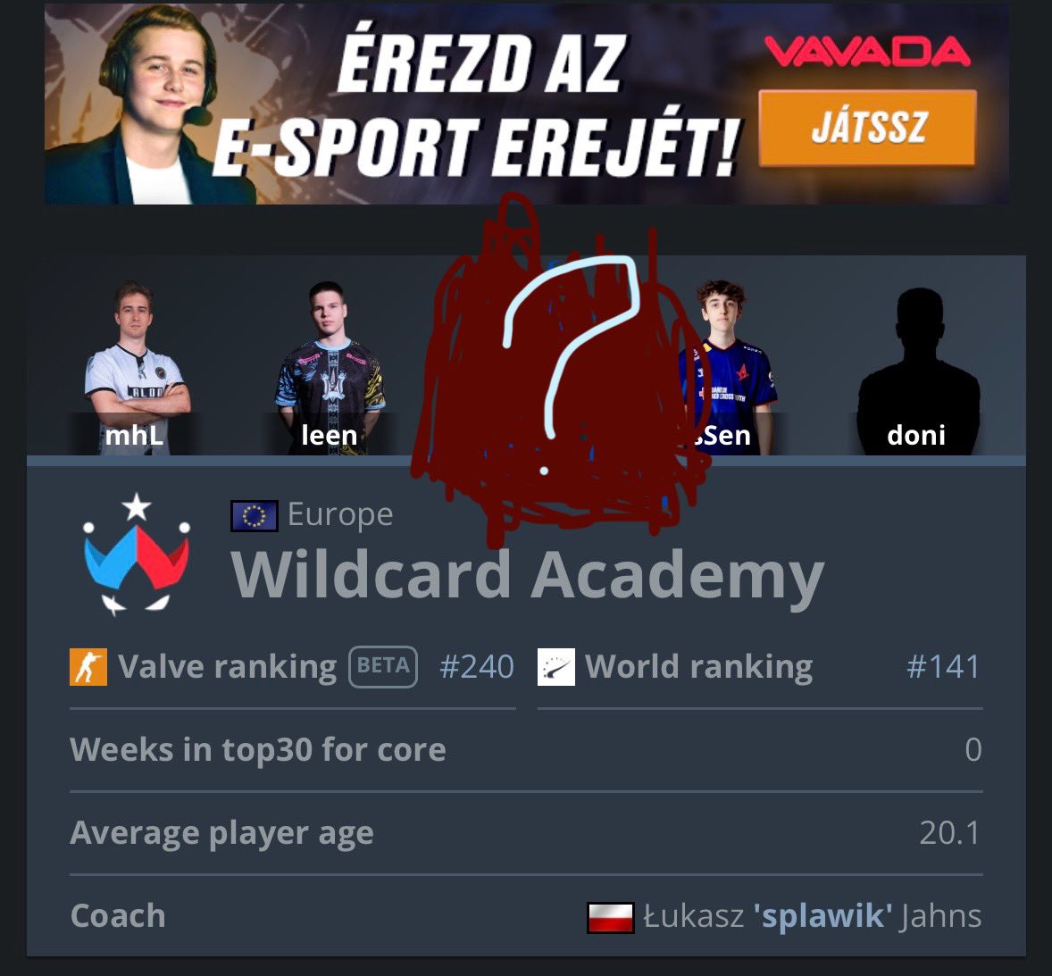 Hungarian CSGO Leaks tweet media