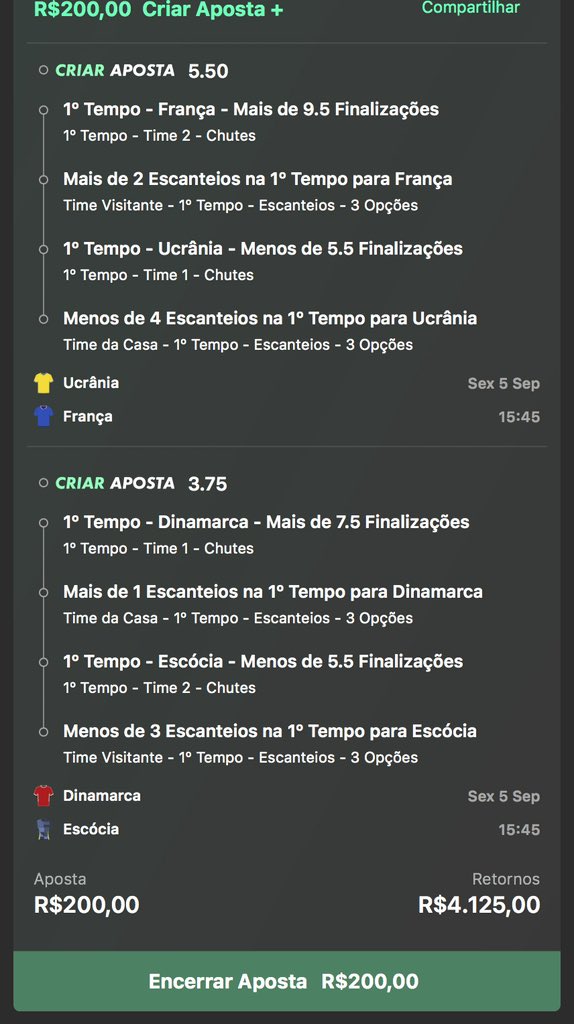 vinicuschina's tweet image. ODD 10.27 e 20 para hoje, Vamos?
Chama isso🔥🎯
