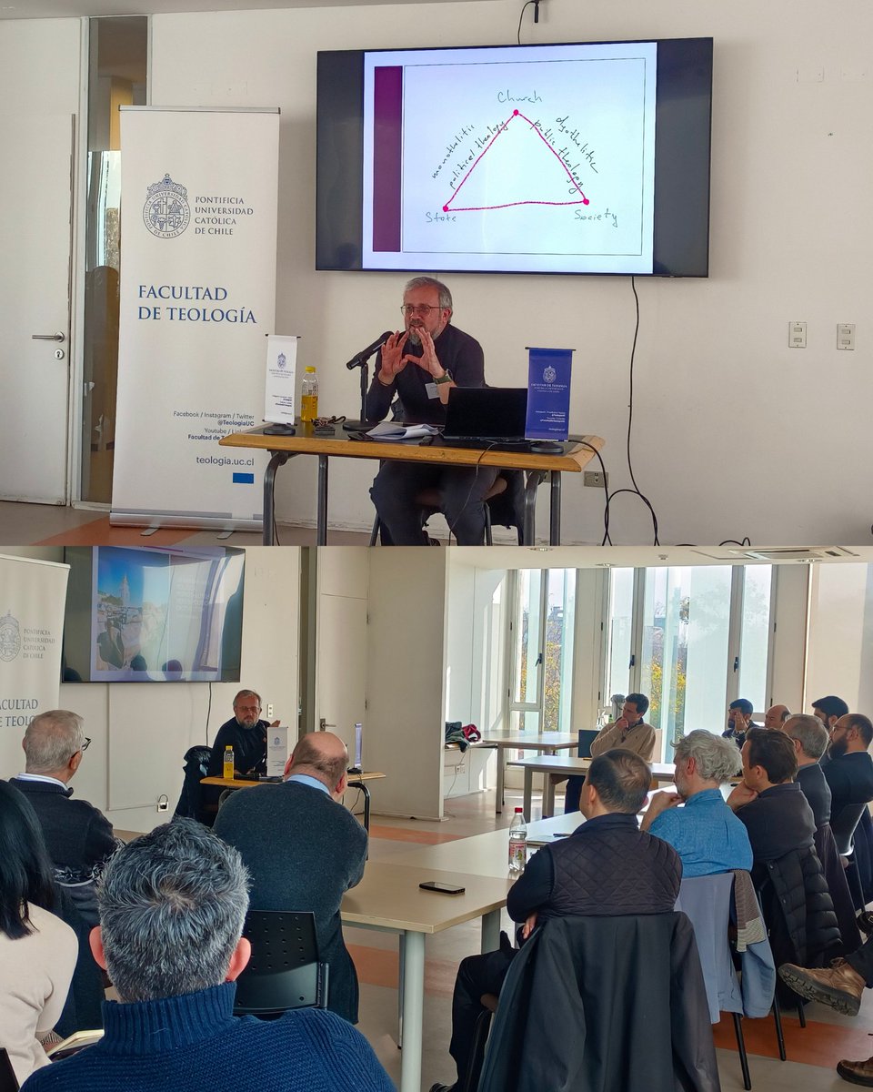 cer_uc's tweet image. Esta semana recibimos al profesor Cyril Hovorun (Loyola Marymount University), quien dictó la conferencia “Ukrainian war: Political Monothelitism vs Political Dyothelitism”.

Gracias a todas y todos quienes participaron de este encuentro académico 👏🏻

#SeminarioUC #PIER
