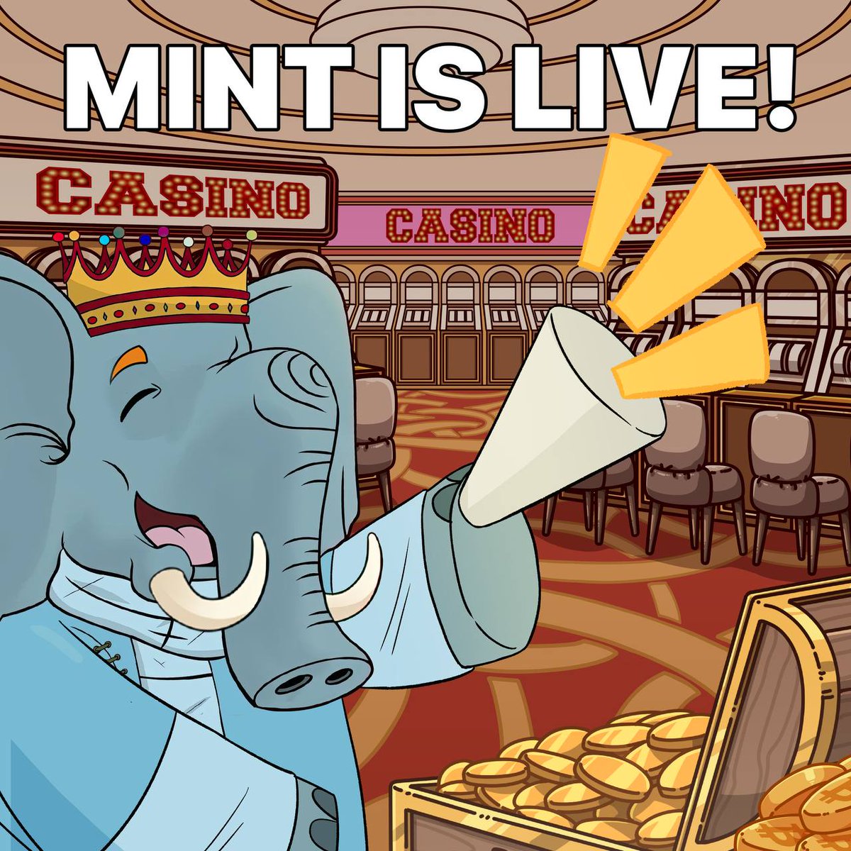 🚨MINT IS LIVE!!!🚨

🚀Launchpad: <a href="/Mintify/">Mintify</a> 
🐘Supply: 4,444

👇👇👇
app.mintify.com/launchpad/abst…