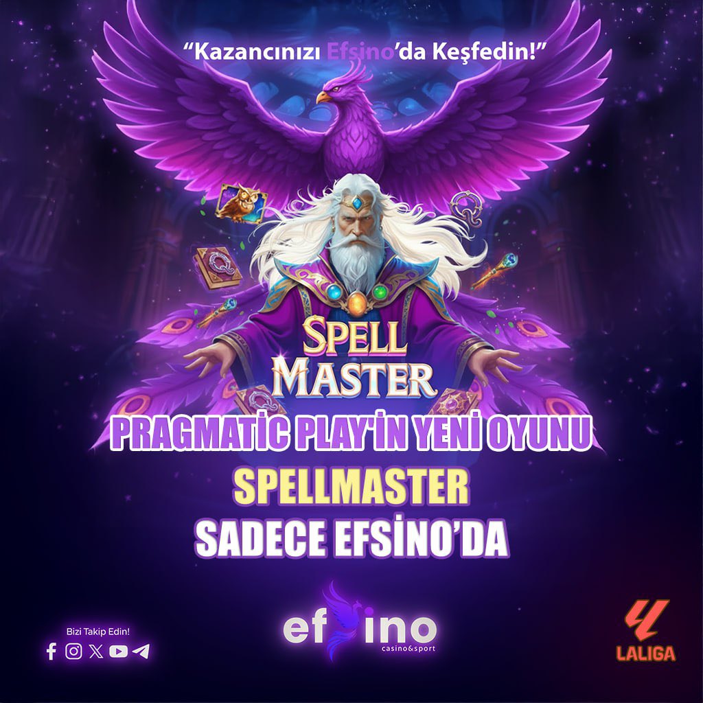 Efsino’da Pragmatic Play'in Yeni Oyunu SpellMaster

Denediniz mi?

En yenilerin ve ilklerin adresi EFSİNO

➡️1000₺ Çekiliş Kanalımız : <a href="/efsinosocial/">Efsinosocial</a>

Güncel Giriş: kisa.link/mWzAH