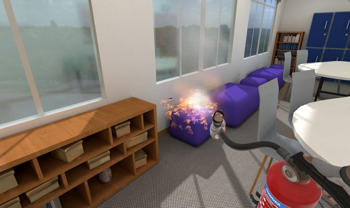 imersifi's tweet photo. Fire safety needs confidence &amp; accuracy. Our Fire Extinguisher Control Module delivers authentic VR training that builds knowledge retention, real-world readiness &amp; measurable outcomes, at scale. 

Explore more: https://t.co/ivp7S51lTP 

#VRTraining #FireSafety #VR #Immersive https://t.co/JJHou784LM