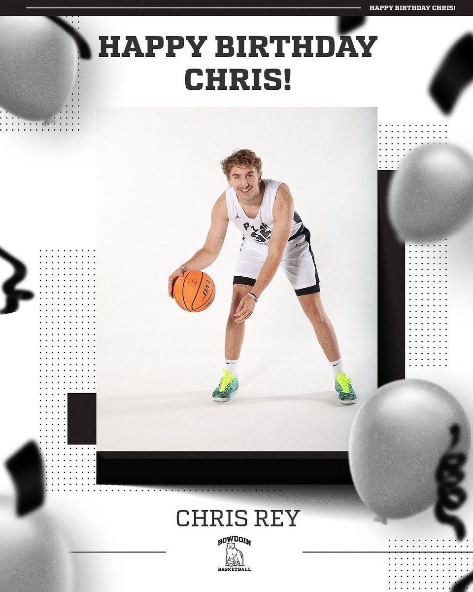 Wishing a happy birthday to our junior forward, Chris Rey!