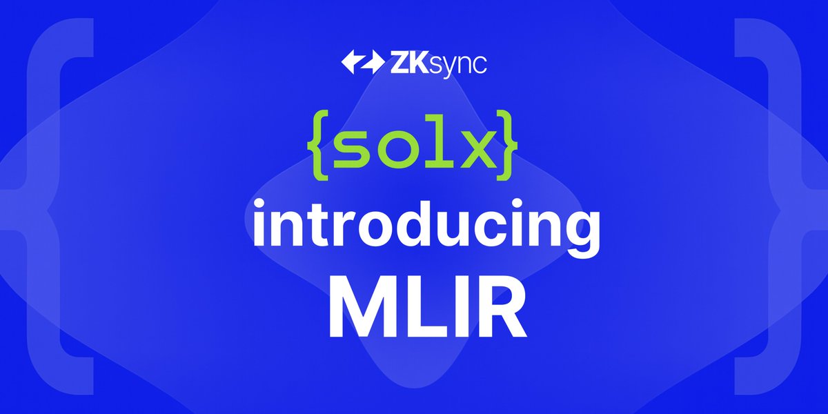 solx_compiler's tweet image. solx is evolving. Here is a sneak peak of what’s coming 👀

Today, solx already fixes stack-too-deep and cuts gas.

Next: with MLIR, solx will also redefine compilation speed. See how 👇