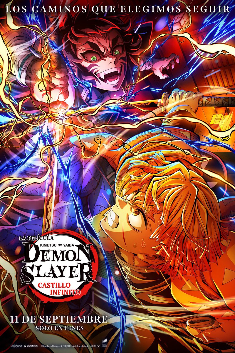 culturalivemx's tweet photo. 🔥 GIVEAWAY 🔥
Gánate un pase doble para el estreno de Demon Slayer: El Castillo Infinito en Cinépolis 🎬🍿 Función el 11/septiembre/2025

1️⃣ Sígueme
2️⃣ RT
3️⃣ Etiqueta con quién irías 👫

¡Suerte, cazadores de demonios! ⚔️✨

#DemonSlayer #Giveaway #PasesDobles https://t.co/HAYbnObCU1