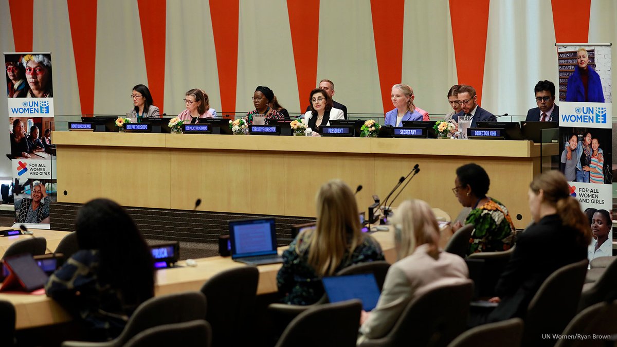 Join us 9–10 September for <a href="/unwomenboard/">UN-Women Executive Board</a>'s 2nd Regular Session—discussing progress &amp; the proposed Strategic Plan 2026–2029 to guide <a href="/UN_Women/">UN Women</a>’s work for #GenderEquality over the next 4 years. 
 
 🔗 Watch live: unwo.men/Rg8b50WS0gh