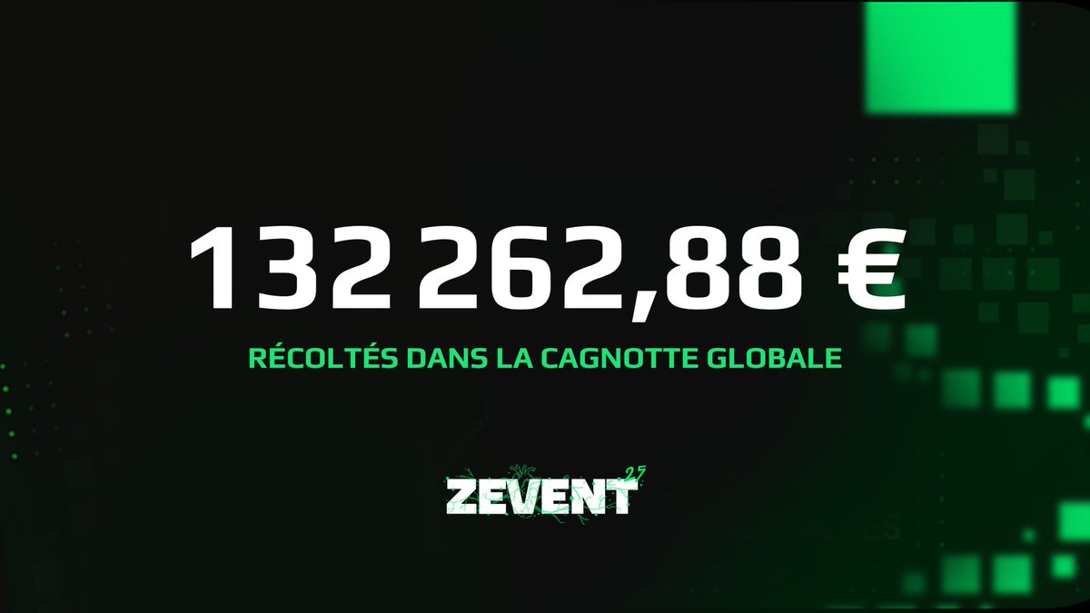 ZeventCagnotte's tweet image. Le Zevent commence dans moins d'une heure et la cagnotte se rapproche des 150.000€ ! 💰

Le lancement s'annonce bouillant 🥵