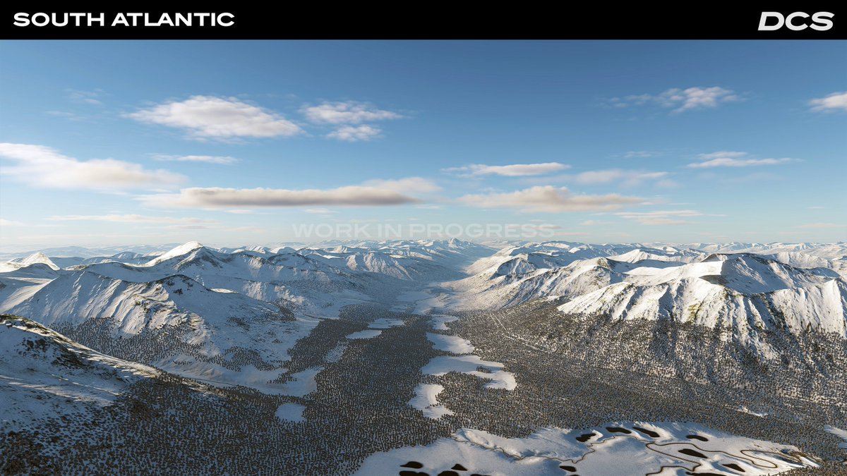 eagledynamics's tweet image. We are delighted to share progress on an upcoming update for the DCS: South Atlantic map that adds greater detail, realism, and optimization. The release of this update will also mark the end of the early access period for this map. However, support for this map will not end!