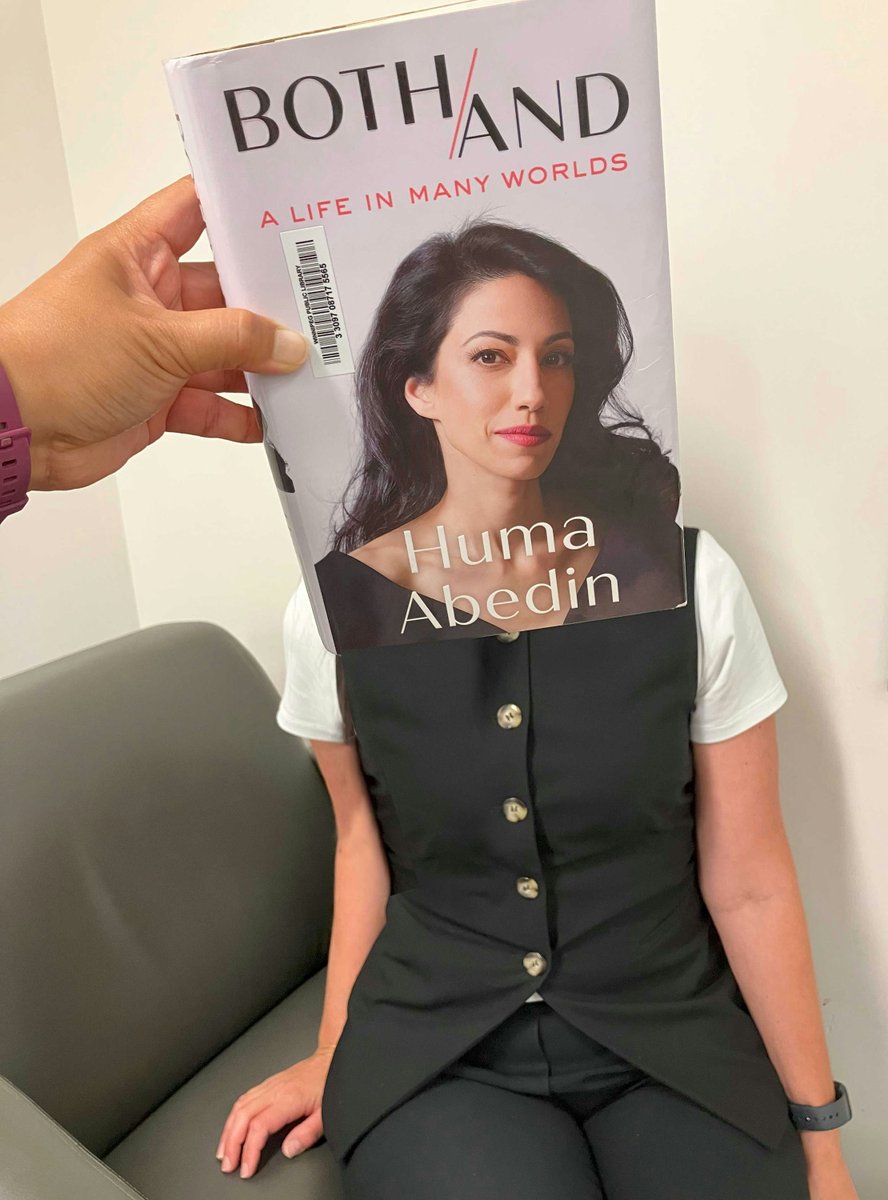 wpglibrary's tweet photo. This week's #BookfaceFriday is Both/And by Huma Abedin
Find it here: https://t.co/9SuTXz1tob
#WPLBookface #bookface https://t.co/czdj9vHxB6