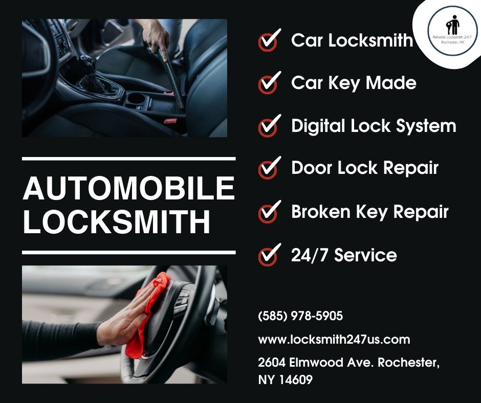 ReliableLock247's tweet photo. 🚗🔐 Locked out or lost your car keys?
 Reliable Locksmith LLC offers 24/7 car locksmith services in Rochester, NY – car key replacement, fob programming &amp; lockout help.
https://t.co/Er4vyXdFCS
📞 (585) 978-5905
#CarLocksmithRochesterNY #LocksmithInRochesterNY #AutoLocksmith https://t.co/ShpDAVOuTN