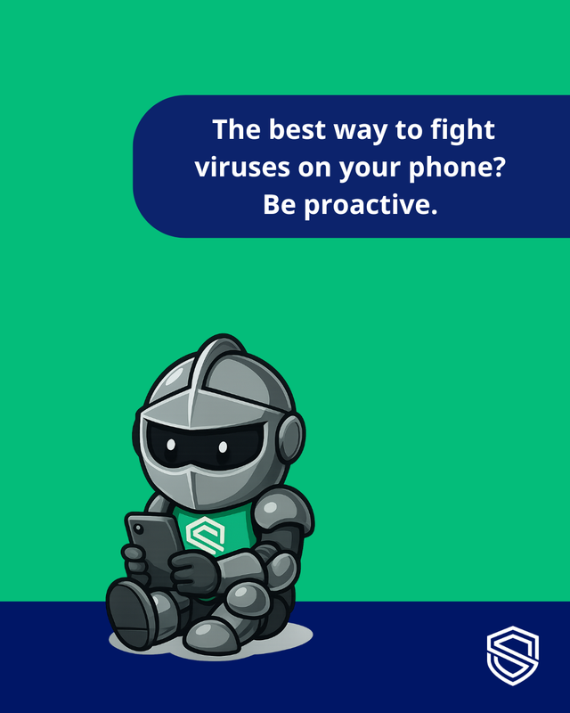ShieldLauncher's tweet photo. The best way to fight viruses on your phone? 𝘽𝙀 𝙋𝙍𝙊𝘼𝘾𝙏𝙄𝙑𝙀.

⚠️ Some malware can hide deep in your phone and give hackers secret access without you even knowing. They can slow your device, steal data, or bypass normal protections. https://t.co/LEhCVC8yqi