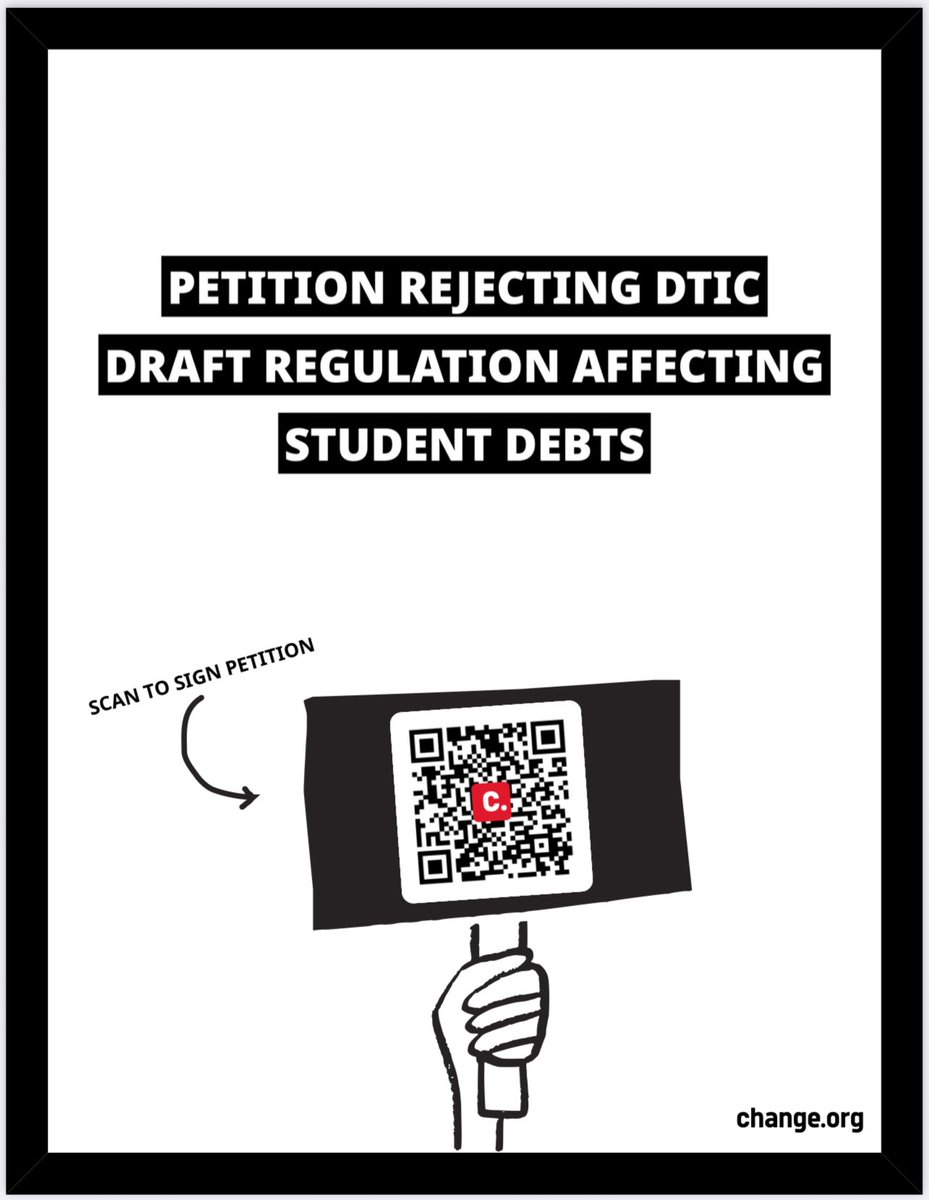 Bahlali,

Let’s take collective action. I’ve started a petition so we can make a collective submission about the DTIC  Student Blacklisting proposal. 

You can sign the petition on the link below so we have strength in numbers. Alternatively, you can email; Credit@dtic.gov.za