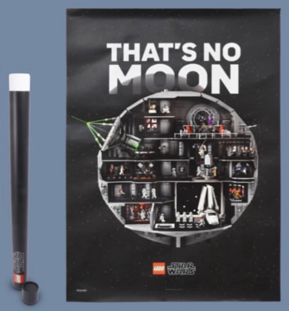 $38 of LEGO VIP points for a poster. foh