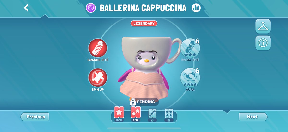 0xreso1ute's tweet photo. Dopameme ended. 

Received Ballerina Cappuccina from leaderboards. @PlayPudgyParty 

Let me spam Ballerina so hard. https://t.co/fBRpwXo4BV